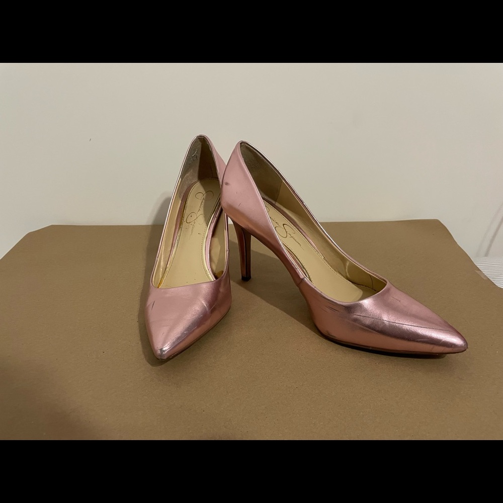 Jessica Simpson Rose Gold Pump